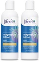 Life-flo Magnesium Lotion, Vanilla Scent - Relief und Relaxation mit Magnesium Chloride aus dem Zechstein Meeresgrund - Dermatologe getestet, Allergiker, 60-Tage Garantie, Nicht getestet auf Tiere, 8oz