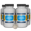 Calciumcarbonat / 2 Pfund / 4 Flaschen / 97,55% reines Lebensmittel-Grad/Fine-Pulver