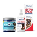 Vetericyn All-in 1 Multifunktionale Senior Dog Supplement mit Glucosamin und Vetericyn Plus Hot Spot Spray