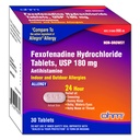 Ohm Non Drowsy Fexofenadine Antihistamine Indoor Allergy Relief Tablets 30ct