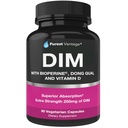 Integratore DIM puro 250mg Diindolylmethane Plus BioPerine e Dong Quai - Supporto bilancia ormone per le donne e gli uomini, Menopause & Estrogen Support - 90 capsule vegetariane
