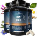 Gemeinsame Unterstützung für Senioren & Aktive Erwachsene – Glucosamin, MSM, Vitamin C & Kräutermischung mit Corydalis & Turmeric – Mobility & Flexibility Formula – 3 Flaschen*