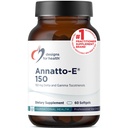 Designs für Gesundheit Annatto-E 150mg Tocotrienols - DeltaGold Vitamin E Complex Supplement mit Delta + Gamma Tocotrienols - Herz-Kreislauf-, Gesunde Alterung + Antioxidantienunterstützung - Non-GMO (60 Softgels)