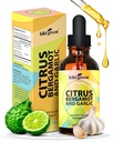 KIKI Green Liquid Citrus Bergamotte & Knoblauch Extrakt - Citrus Bergamotte Ergänzung für Herzgesundheit, Immunsystem Unterstützung und gesunde Aging Non-GMO, Glutenfreie Ergänzung 2 Fl Oz.