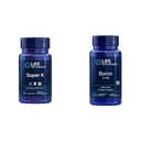 Life Extension Super K Vitamin K1, K2 MK-7, MK-4, Vitamin C, Bone/Heart Health, 3-Monats-Versorgung und Boron 3 Mg 100 Vegetarische Kapseln