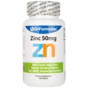 DrFormulas Zink für Akne 50mg Ergänzung mit Chelat Zinkoxid Citrat, 100 Tage Versorgung (Tablets Nicht Lozenges, Gluconate oder Picolinate)