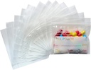 Serfeymi Pillentaschen für Reise Pillentasche Organizer Pack von 240 BPA Kostenlose 3 x 2,75 Zoll wiederverwendbare Pillen Pouches für Medizin mit Schreiben auf Label & Zipper Seal Wasserdicht AM PM Pillen Baggien für Ergänzungen