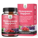 Vollständige Kräuter Menopause Ergänzung für Frauen - weibliche Hormon Balance Kapseln für Nacht Sweats Hot Flashes & Mood Swings mit Dong Quai, Chaste Berry & Black Cohosh Root - 60 Count Pack
