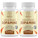 Dopamine Supplement-Mucuna Pruriens Seed Extract,Premium Vitamine, Mineralien und natürliche Pflanzenextrakte für Mental Drive, Clarity, Focus-120 Kapseln