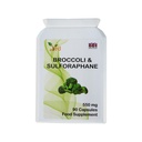Ved Broccoli Sulforaphane, Broccoli Pulver Reich an Vitaminen und Mineralien, 550 mg 90 Kapseln (45 Tage Versorgung)