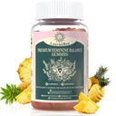 Premium Feminine Balance Gummis Vaginal Probiotic - für Frauen pH Balanced Health & Wellness - Immununterstützung - Vegan, Glutenfrei & Halal - Hawaiian Ananas - 60 Gummis - 30 Servierungen (1)