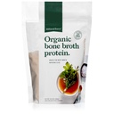 Forza naturale - Pure Organic Bone Broth Protein Powder, Grass-Fed & Keto Certified, Tipi I, II & III Collagen, Non aromaed, Perfetto per Zuppe & Cucina, 10.8 oz