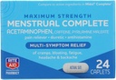 Aid au rite, Caplets de soulagement multisymptômes menstruels en pharmacie