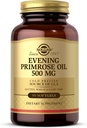 Solgar Evening Primrose Oil 500 mg - 90 Softgels - Kaltgepresste Quelle von GLA - Glutenfrei, Dairy Free - 90 Servierungen