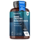 WeightWorld Micronized Creatine Monohydrate 3000mg Vegan Tabletten | Muskelkraft und Erholung Booster | 3 Monate Versorgung - 270 Tabs | Kreatin für Frauen & Männer | Non-GMO, Gluten-Free | 3 Tabletten pro Tag