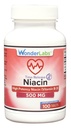 Wonder Laboratories High Potancy Time Release Niacin (Vitamin B3) 500 Mg 100 Tabletten Non-GMO, Gluten kostenlose Ergänzung