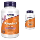 JETZT Ergänzungen, Ubiquinol 100 mg, hohe Bioverfügbarkeit (Die aktive Form von CoQ10), 120 Softgels & Supplements, L-Carnitin 1000 mg, Reinste Form, Aminosäure, Fitness-Unterstützung*, 100 Tabletten