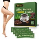 Premium Grüne Kaffeebohnen Extrakt Pulver - Glutenfreie grüne Kaffeebohnen Extrakt Ergänzungen mit 10 Natürliche Gesundheit Blends, Instant Coffee, 180g (18 Sachets)