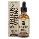 Striking Viking Vanille Bart Öl für Männer - Natürlich abgeleitet Conditioner mit Argan & Jojoba Öle für Erweichung, Feuchtigkeitsspendend und Wachstum (2 Oz)