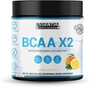 BCAAs mit 175mg Koffein | 40 Servieren | Keto-Approved, Non-GMO, Gluten Free Supplement | Peach-Mango Flavor