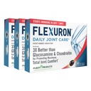 Purity Products Flexuron Joint Formula 3X Better Than Glucosamin und Chondroitin - Startet Arbeiten in nur 7 Tagen - Krillöl, niedrige Molecular Weight Hyaluronsäure, Astaxanthin - 30 Count (3)