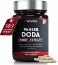 AMALTH Paneer Doda Extrakt 1000 mg, 120 Kapseln Non-GMO & Gluten Kostenlose Kräuter Ayurveda Ergänzung
