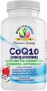 CoQ10 (Ubiquinone) - 30 Kapseln - Ultra Better Absorption Formula - Förderung von Energie und Stamina - Vegan und vegetarisch Freundlich - Frei von künstlichen Zusatzstoffen