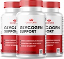 (3 Pack) ClucoFix Glycogen Support Capsules - ClucoFix Glycogen Health & Wellness Multivitamin Support Supplements Pillen - ClucoFix Glycogen - ClucoFix Glyco Advanced Formula Support Reviews
