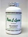 Pure L Lysin 500 mg 200 Cap