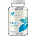 Klare Formeln Schnellabsorption CoQ10 200mg - Coenzym Q10 Potent Antioxidans für Herzenergie und Aging Unterstützung - Hohe Stabilität CoQ10 Ubichinon Kapseln - Made in a cGMP US Lab