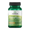 Swanson FemFlora - Feminine Probiotic Supplement Unterstützung Flora der Mund, GI Tract, und Vagina - Probiotika für Frauen mit 9 Billion CFU Per Capsule - (60 Kapseln)