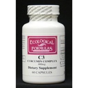 Formules écologiques, complexe C3 de Curcumine 400 mg 60 capsules