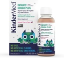 KinderMed Infants' Daytime Cough Plus, Organische Agave Syrup und englische Ivy Blatt Extrakt, keine Farbstoffe, keine künstlichen Aromen oder Süßungsmittel, Non-GMO, für Babys 2 Monate +, natürliche Kirschen Geschmack (2 Fl Oz)