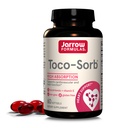 Jarrow Formulas® Toco-Sorb Cardiovascular Health and Brain Function Support, High Absorption Formula, Tocotrienol-Tocopherol Complex und Vitamin E, 60 Softgels, 30 Tage Versorgung