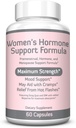 Re+Gen Nutrition Frauen Hormon Balance Unterstützung, Ergänzung mit Vitamin E, Dong Quai und DIM 200mg mit BioPerine, PMS, Hot Flashes, Mood Swings, Nacht Sweats Unterstützung, 60 Kapseln, 2 Monate Versorgung