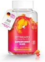 IvyBears® Superpower Kids - Multivitamin-Gummien für Immununterstützung - Stärkung der Immunsysteme für Kinder mit Vitaminen C, D2, B6, A - Fully Natural Berry-Flavored - Deutsch-Made Daily Supplement