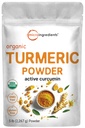 Organisches Kurkuma-Pulver, 5 Pfund | Reich an aktivem Curcumin | Pure Kurkuma Ergänzung | Antioxidans Unterstützung für Joint & Immune Gesundheit | Non-GMO, Vegan Friendly, Indien Herkunft