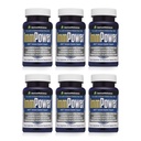 American BioSciences ImmPower AHCC Supplement 6-Pack, Enhanced Immun Support, Natural Killer Cell Activity and Cytokine Production, 30 Vegetarische Kapseln, 500 Milligramm pro Kapsel