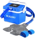 Cold Therapy Unit für Schmerzlinderung,Cold Therapy System mit Universal-Eis-Pack für Knie, Knöchel, Schulter, Rücken,Ice Therapy Machine mit Digital Timer und Ajustable Flow Speed
