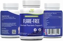 FlareFree Psoriasis Support Supplement - Kräuterformel für Hautgesundheit &amp; Komfort - Natürliche Unterstützung für Haut Wellness