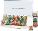 Toplive 3 Mal pro Tag Pill Organizer 7 Tage, Große tägliche Pille Organizer, Wöchentliche Medizin Vitamin Organizer Box, Fischöl Ergänzung Speicherorganizer, Separable Travel Pill Container, Weiß