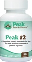 Peak #2 Natural Bowel Movement Supplement - Verdauungsunterstützung und Beweglichkeitsergänzung mit Magnesium, Fennel, Senna, Aloe und mehr - Fördert Regularität und sanfte Elimination (90 Kapseln)