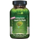 Irwin Naturals Women's Living Green Liquid-Gel Multi Vitamin - 70 essentielle Nährstoffe, Vitamine, Ganznahrungsmischung - Gezielte Unterstützung - 120 Liquid Softgels