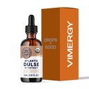 Vimergy Atlantic Dulse Liquid – Antioxidant Support* – Fördert freien Strahlenschutz* – Bio, Vegan, Glutenfrei – 55 Servierungen (55 mL)