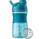 BlenderBottle 20oz SportMixer Protein Shaker Flaschen mit BlenderBall Wire Whisk, Rose und Teal