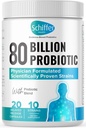 80 Billion Probiotics, 20 Delayed Release Capsules mit 10 Strains