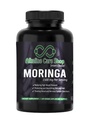 Alkaline Pflege | Moringa Premium Extrakt 1500mg | Vitamin C | Hohe Absorption, 100% natürlich, Ganzes Essen, Nicht-GVO-Ergänzung | Reduzierung von Bluthochdruck, Hautgesundheit & Energie (120 Veggie Kapseln)