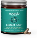 Jetzt schützen Organic Chaga Mushroom Supplement - 8:1 Dual Extract in 60 Vegan Kapseln (450mg) 60 Portionen – Bio Wild-Harvested Chaga