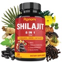 Shilajit Himalayan Ergänzung für Männer & Frauen - 150 Kapseln kombiniert Ashwagandha, Ginseng, Saw Palmetto, Maca, Tribulus, Chaga & Black Pepper - Vitalität Energie und Immune unterstützt