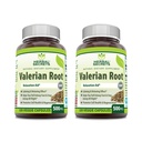 Herbal Secrets Valerian Root 500 Mg Supplement | Veggie Kapseln | Non-GMO | Gluten-Free | Made in USA (2 Pack, 120 Count)